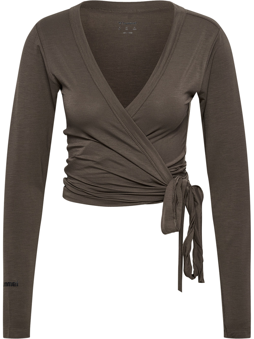 HUMMEL Soft Wrap Blouse Damen (major brown)