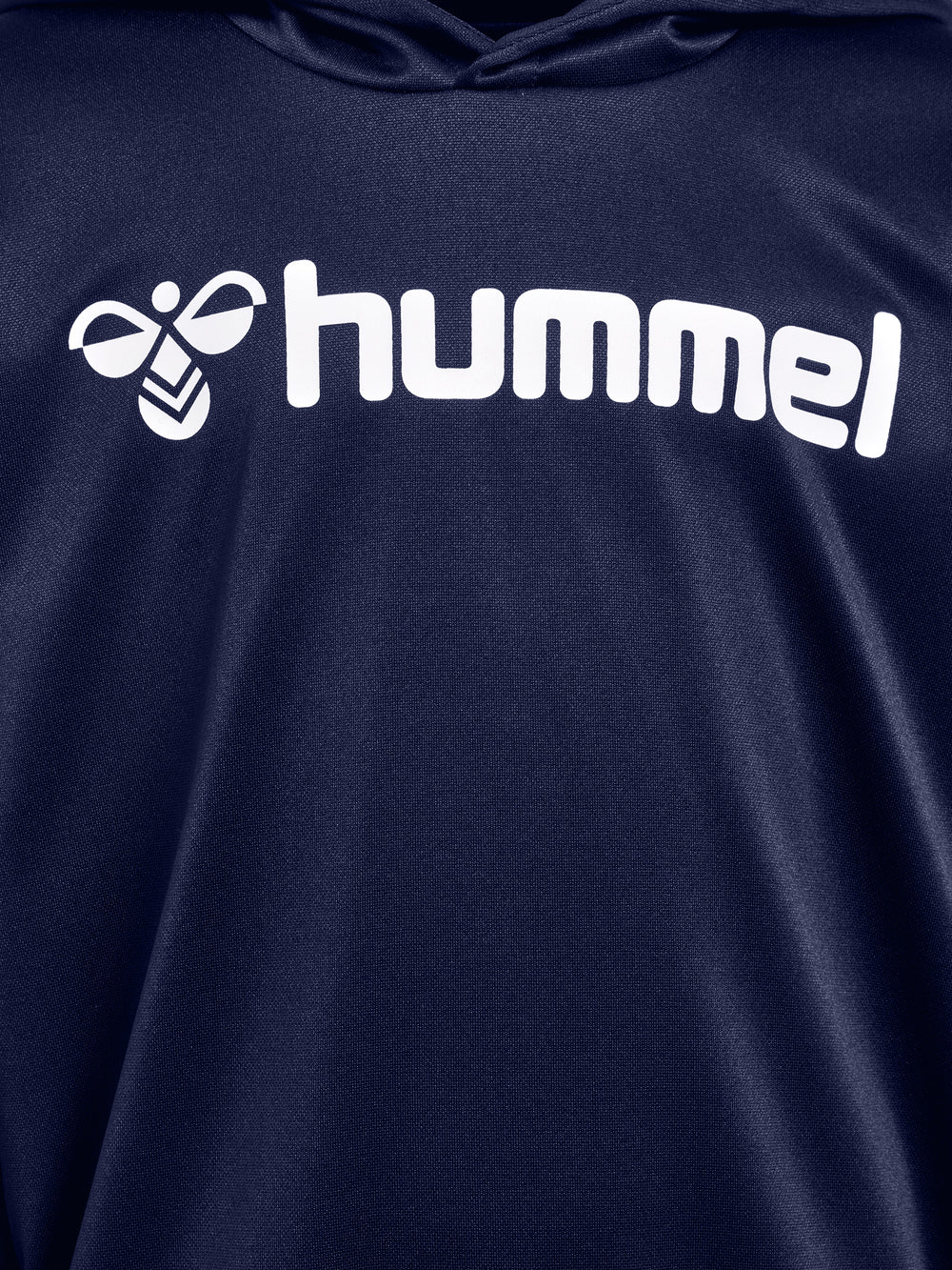 HUMMEL Logo Hoodie Kind (marine)
