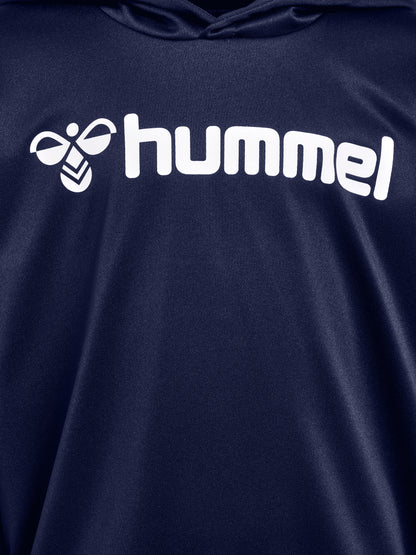 HUMMEL Logo Hoodie Kind (marine)