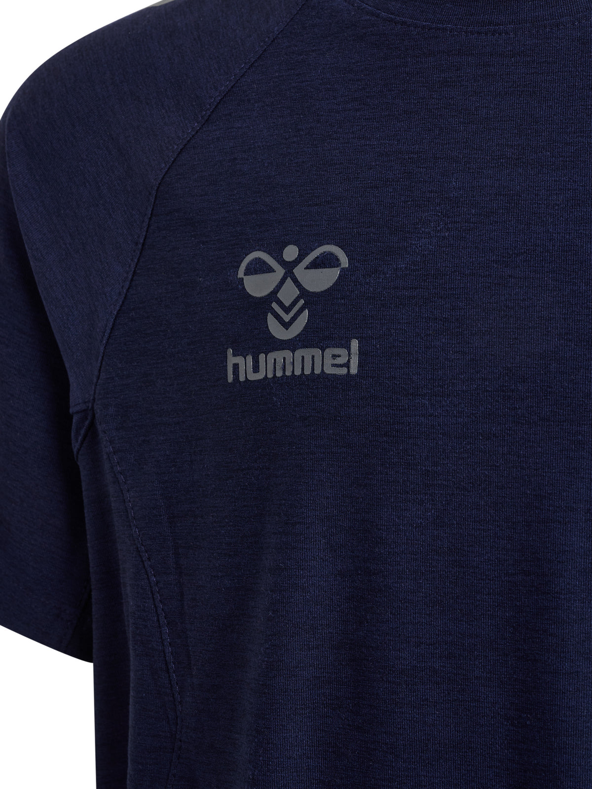 HUMMEL Cima 2.0 Jersey S/S Kind (marine melange)