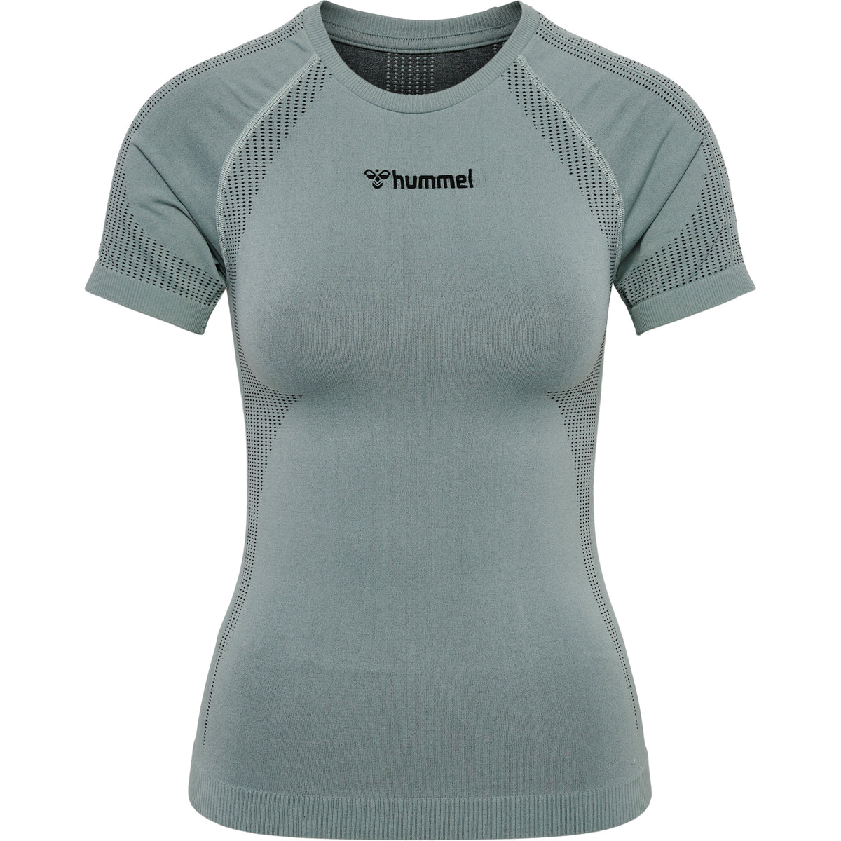 HUMMEL Mt Shaping Seamless T-Shirt Damen (chinois green)