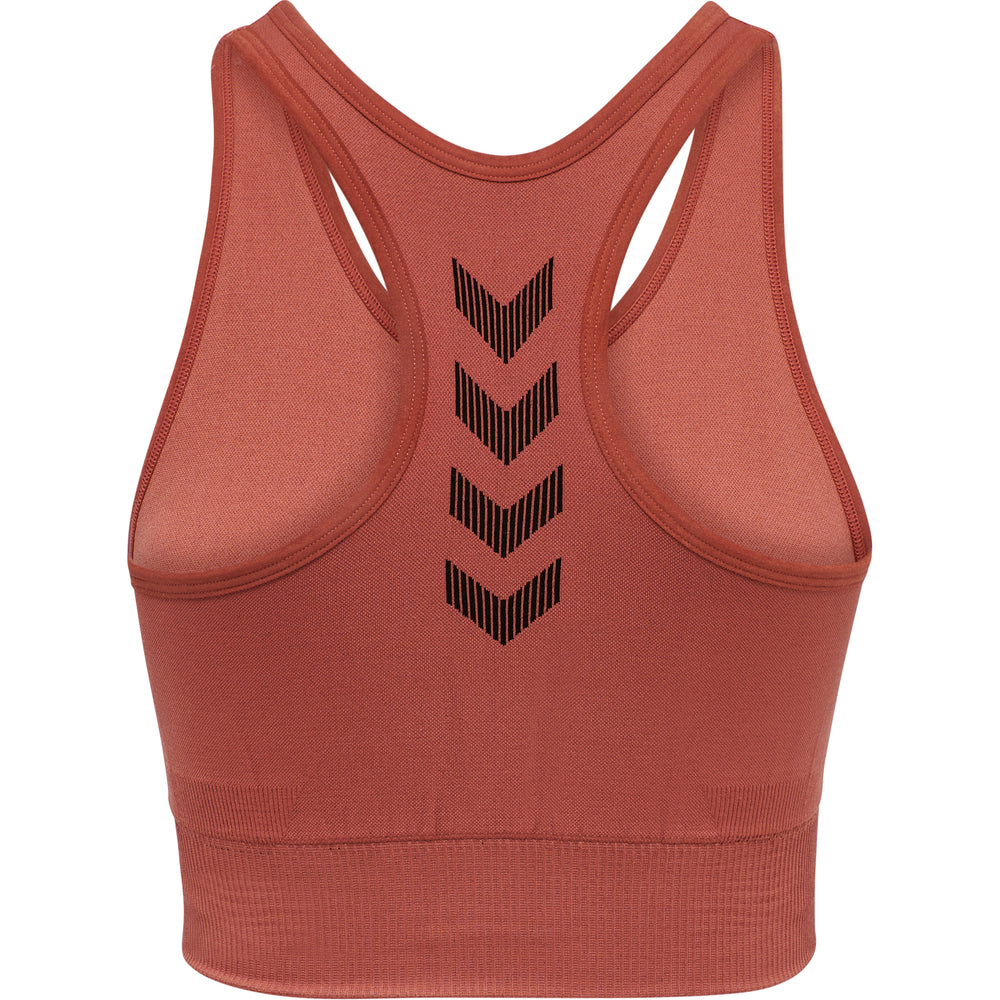 HUMMEL First Seamless Bra Damen (marsala)