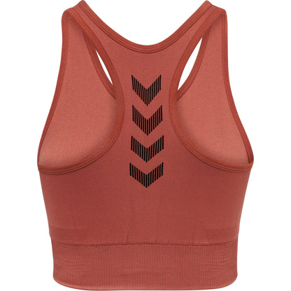 HUMMEL First Seamless Bra Damen (marsala)