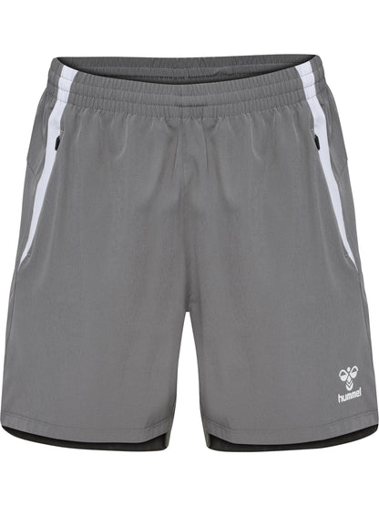 HUMMEL Lead 2.0 Woven Shorts Damen (steel gray)