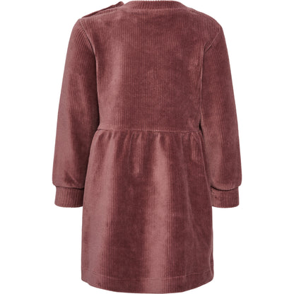 HUMMEL Cordy Dress L/S Kind (rose brown)