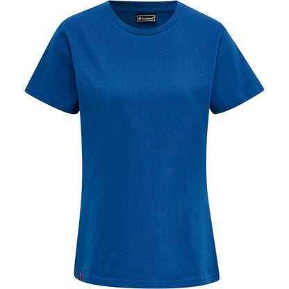 HUMMEL Red Basic T-Shirt S/S Damen (true blue)