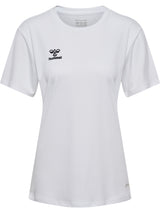 HUMMEL Essential Jersey S/S Damen Weiß