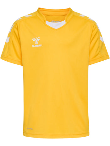 HUMMEL Core Xk Poly Jersey S/S Unisex Kind Gelb