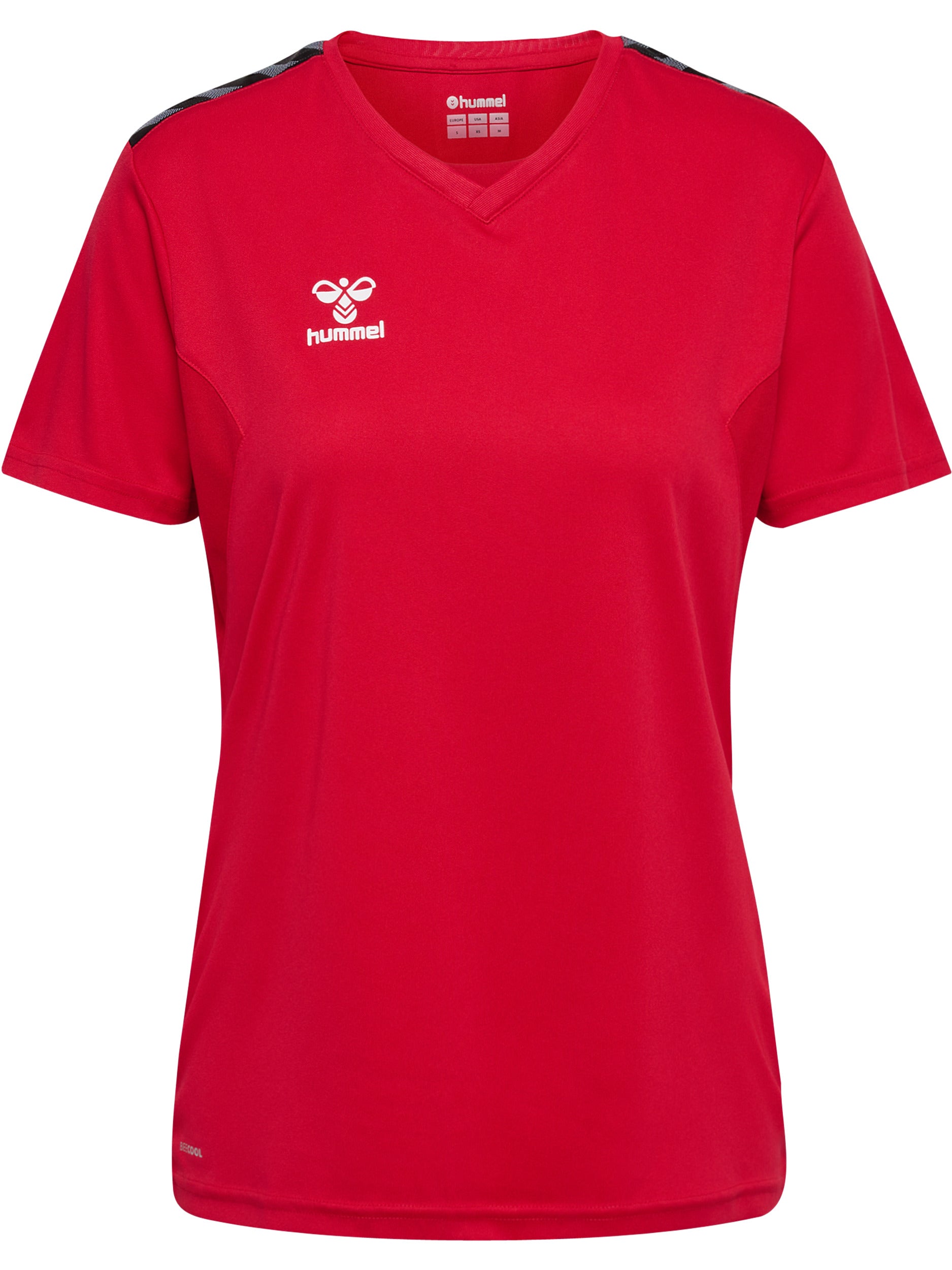 HUMMEL Authentic Pl Jersey S/S Damen Rot