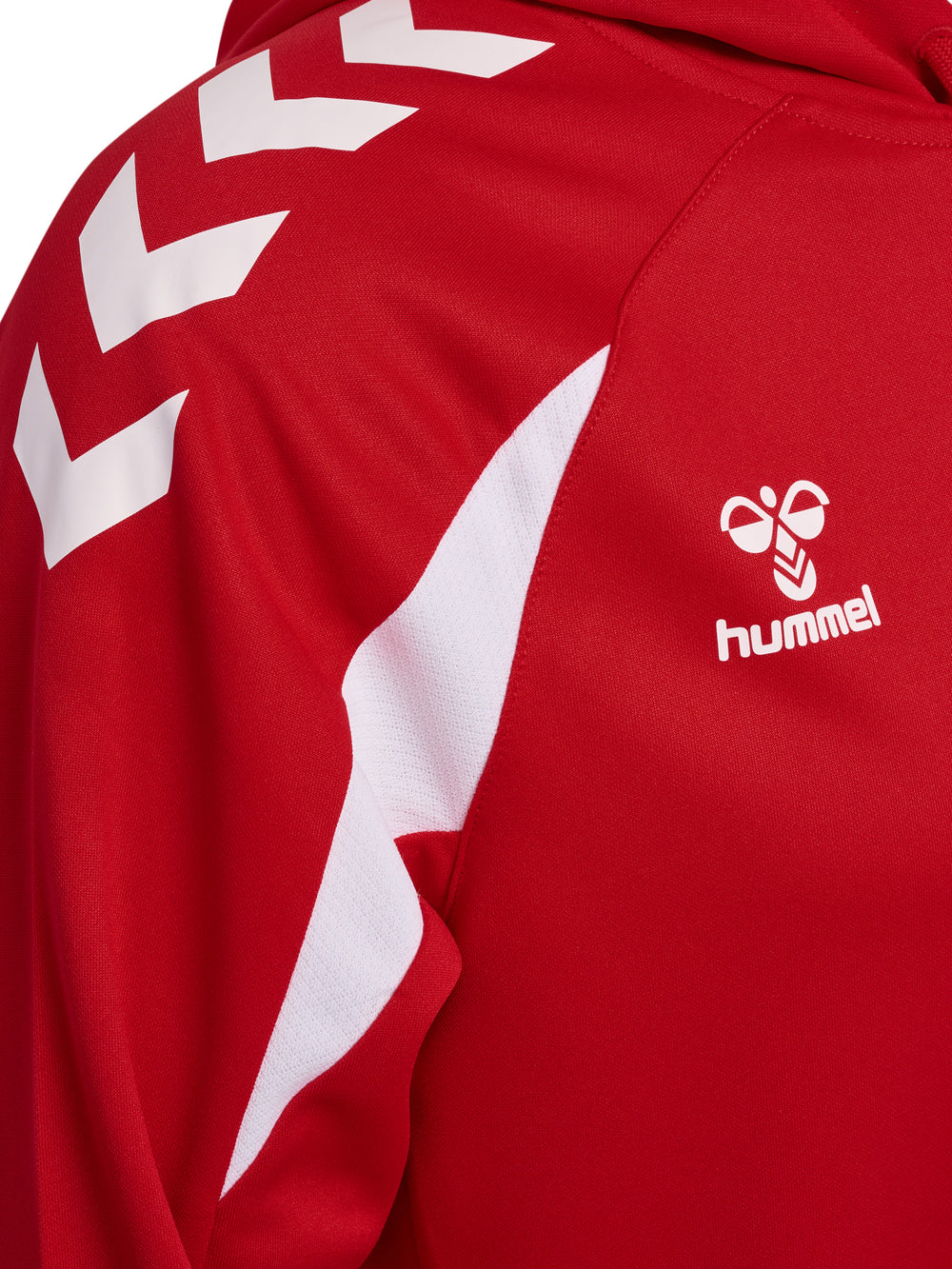 HUMMEL Core 2.0 Hoodie (true red/white)