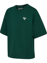 HUMMEL Silly S/S Boxy T-Shirt Solid Kind (forest biome)
