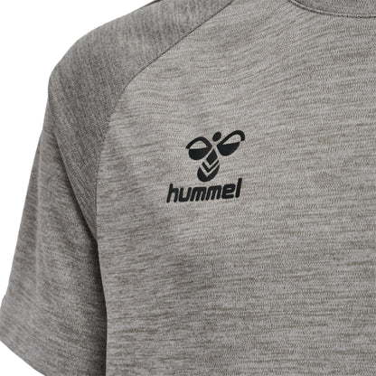 HUMMEL Core XK Core Poly Tee S/S Kind (grey melange)