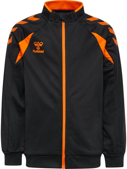 HUMMEL Core 2.0 Track Zip Jacket Kind (black/orange tiger)