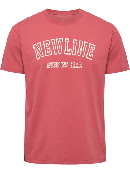 NEWLINE Logo T-Shirt S/S (mineral red)