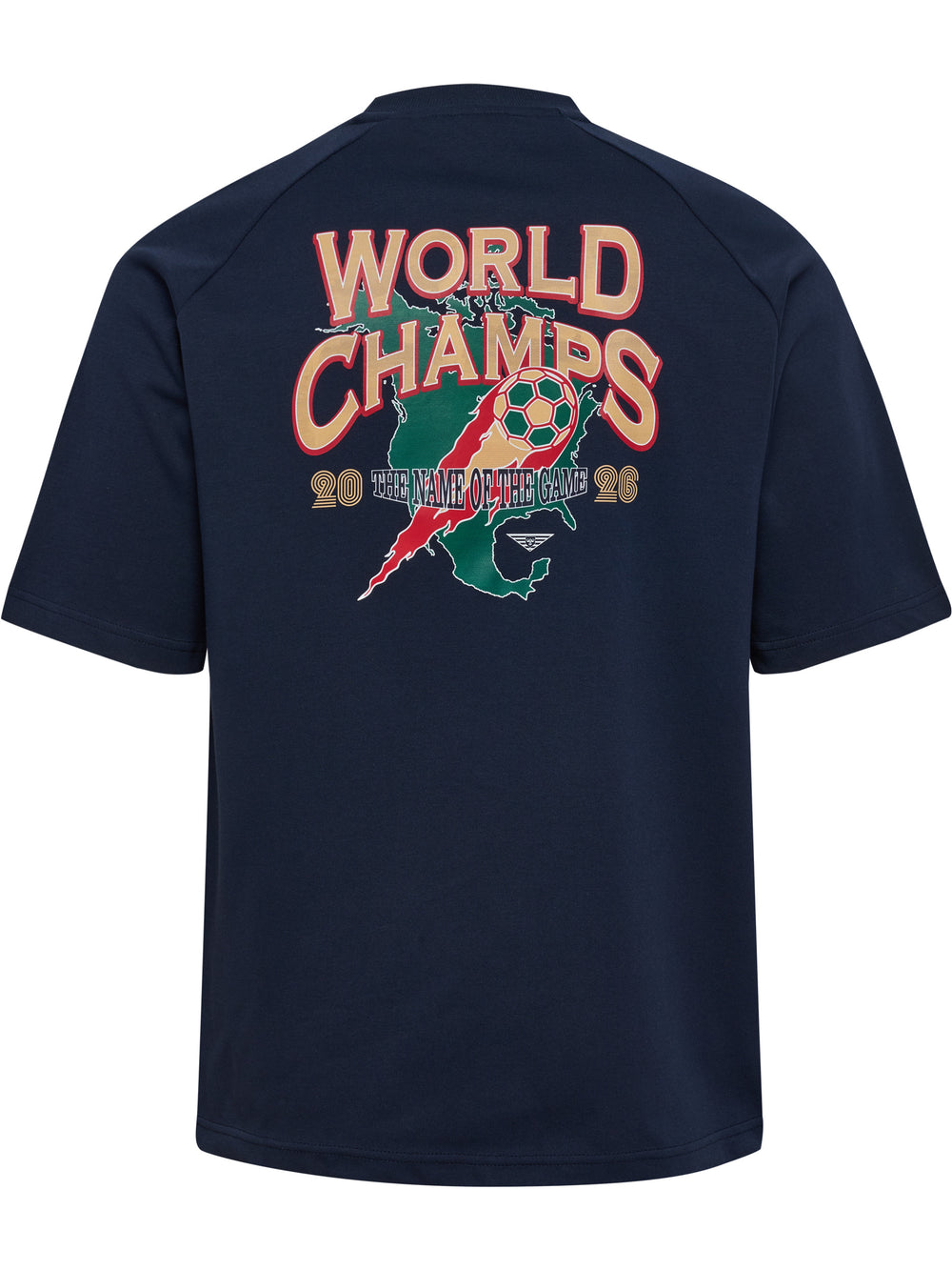 HUMMEL World 26 T-Shirt S/S (dark sapphire)