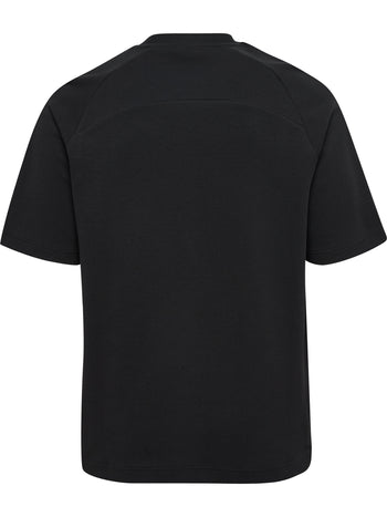 HUMMEL Root T-Shirt S/S (black/blanc de blanc)