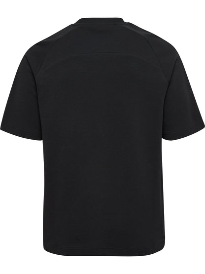 HUMMEL Root T-Shirt S/S (black/blanc de blanc)