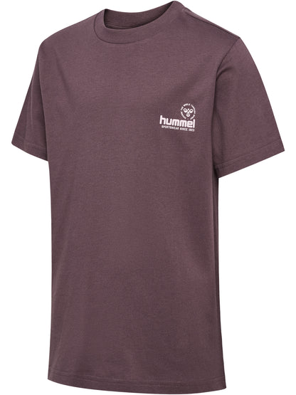 HUMMEL Reg Graphic T-Shirt S/S Kind (black plum)
