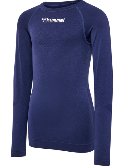 HUMMEL Bl Comfort 2.0 Tee L/S Kind (marine)