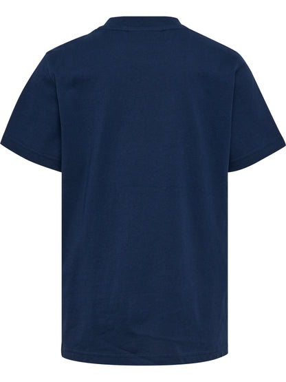 HUMMEL Reg Graphic T-Shirt S/S Kind (dress blues)
