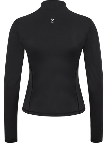 HUMMEL Prima Zip Blouse Damen (black)