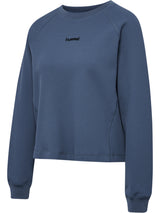 HUMMEL Soft Waffle T-Shirt L/S Damen (vintage indigo)