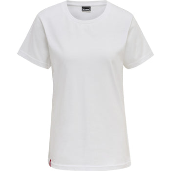 HUMMEL Red Basic T-Shirt S/S Damen Weiß