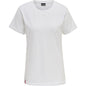 HUMMEL Red Basic T-Shirt S/S Damen Weiß