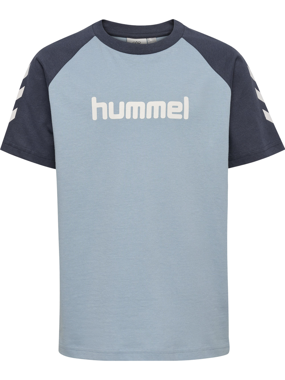 HUMMEL Logo T-Shirt S/S Kind (dusty blue)