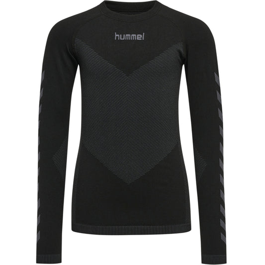 HUMMEL Hummel First Seamless Jersey L/S K Unisex Kind Schwarz