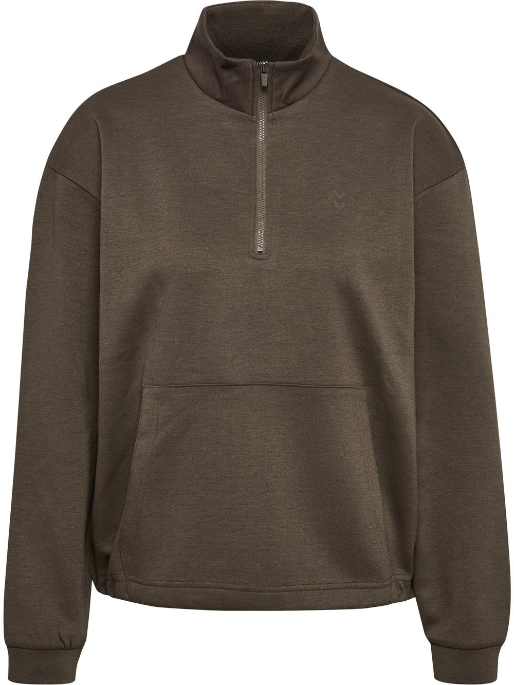 HUMMEL Yoga Soft Halfzip Jacket Damen (major brown)
