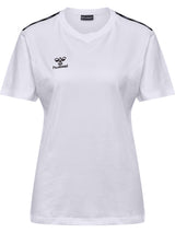 HUMMEL Authentic Co T-Shirt S/S Damen Weiß