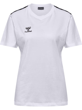 HUMMEL Authentic Co T-Shirt S/S Damen Weiß