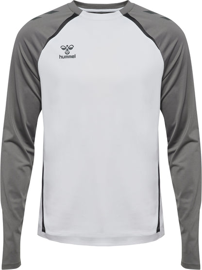 HUMMEL Lead 2.0 Crew Sweat (white/steel gray)