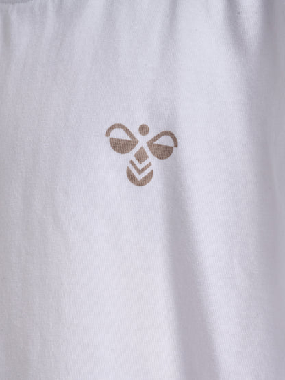 HUMMEL Silly S/S Boxy T-Shirt Solid Kind (bright white)