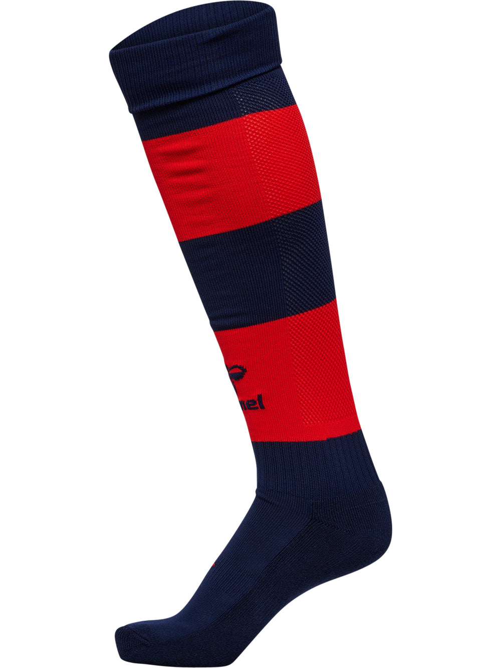 HUMMEL Essential Stripe Football Socks (marine/true red)