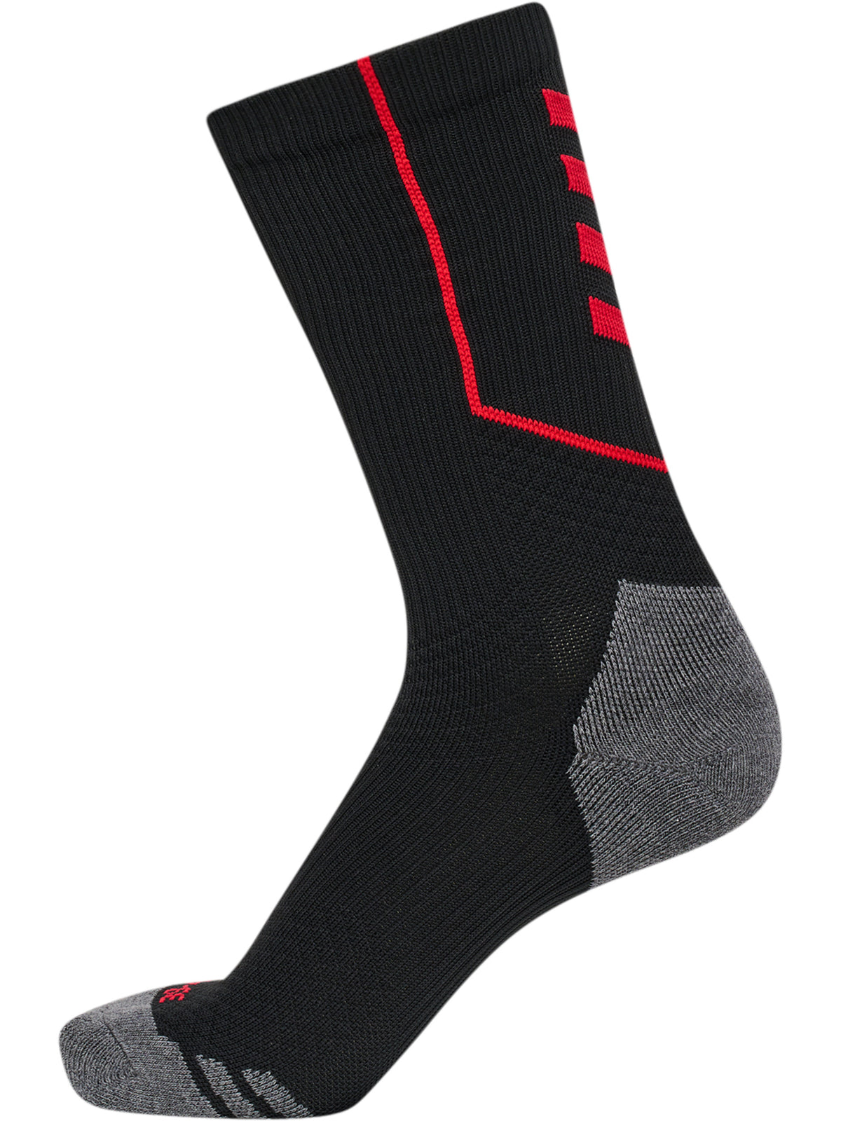 HUMMEL Pro Training Socks Low (black/true red)