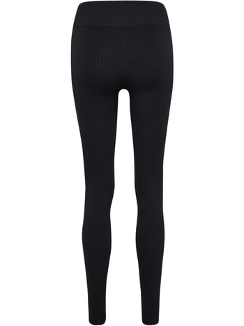 HUMMEL Pulse Seamless Rib Mw Tights Damen (black)