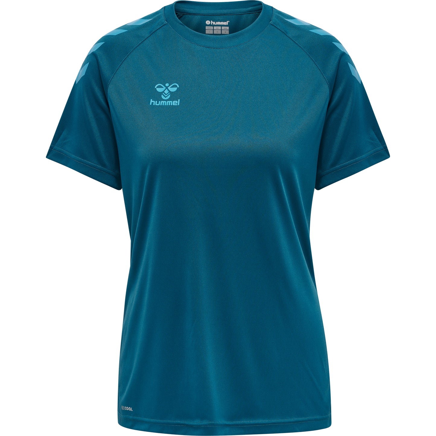 HUMMEL Core Xk Core Poly Tee S/S Damen Blau