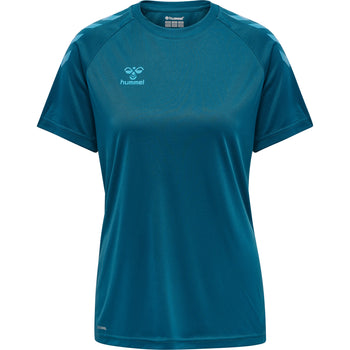 HUMMEL Core Xk Core Poly Tee S/S Damen Blau
