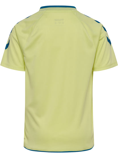 HUMMEL Core 2.0 Jersey S/S Kind (pale lime yellow/celestial)