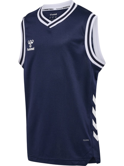 HUMMEL Basket Jersey S/l Kind (marine/white)