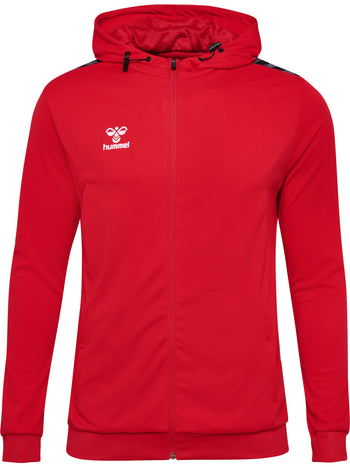 HUMMEL Authentic Pl Zip Hoodie Herren Rot