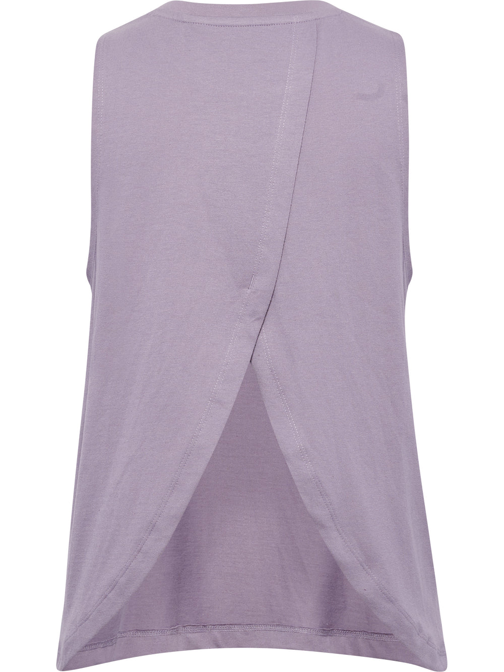 HUMMEL Soft Open Back Top Damen (gray ridge)