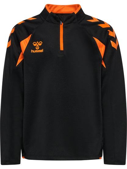 HUMMEL Core 2.0 Half Zip Kind (black/orange tiger)