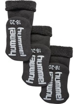 HUMMEL Mini Non Slip 3-Pack Sock Kind (dark gull gray)