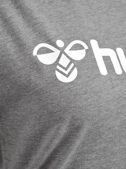 HUMMEL Go 2.0 Logo T-Shirt S/S Damen (grey melange)