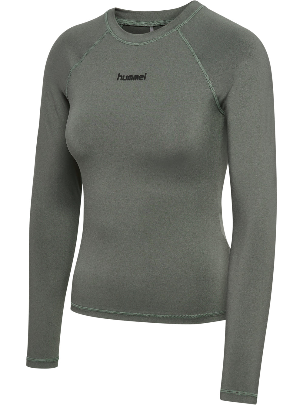 HUMMEL Prima T-Shirt L/S Damen (castor gray)