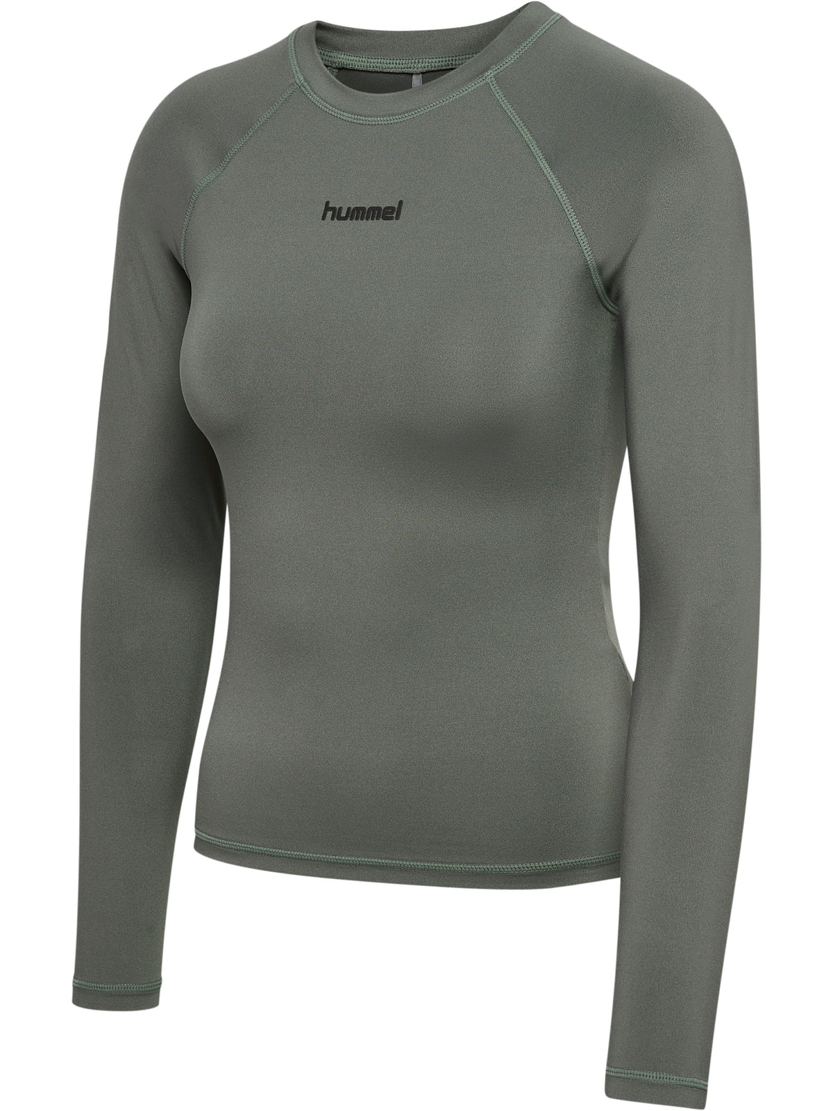 HUMMEL Prima T-Shirt L/S Damen (castor gray)
