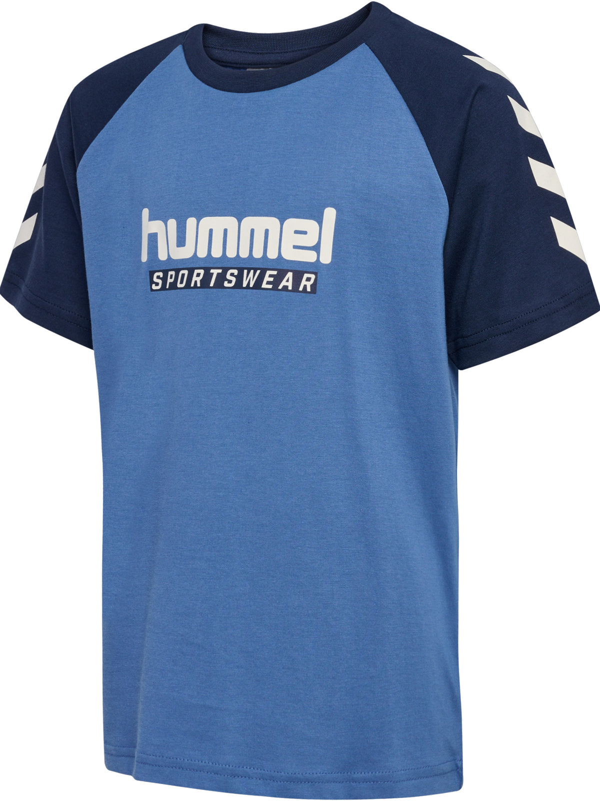 HUMMEL Logo T-Shirt S/S Kind (dutch blue)